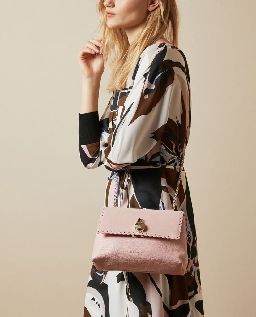 TED BAKER - Túi đeo chéo nữ nắp gập Margiat