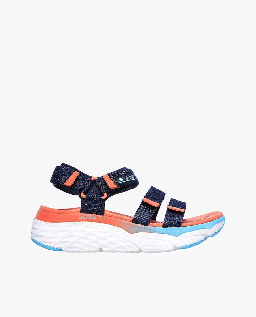 SKECHERS - Giày sandal nữ phối quai ngang Max Cushioning Slay