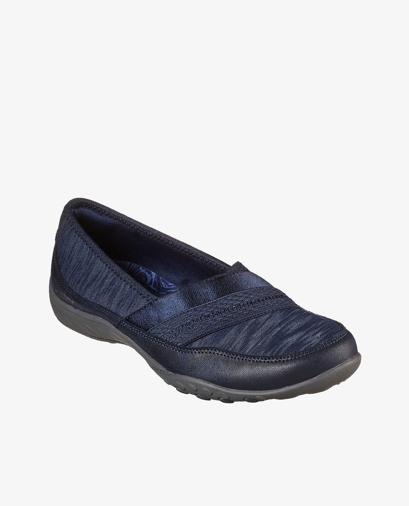 SKECHERS - Giày slip on nữ Breathe Easy
