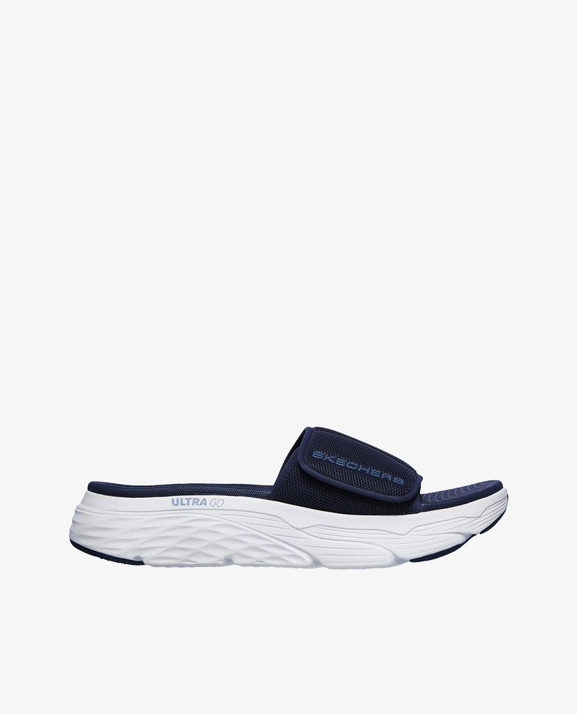 SKECHERS - Dép nam quai ngang Max Cushioning