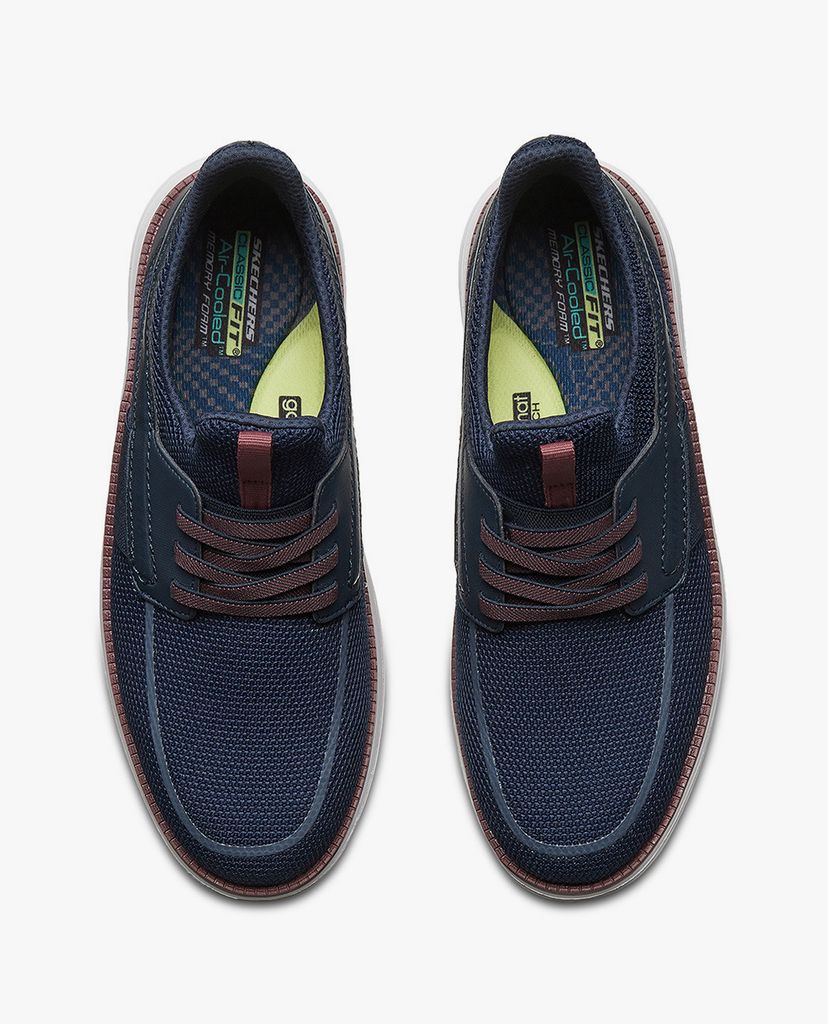 SKECHERS - Giày sneaker nam phối dây Status 2.0