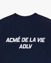 ADLV - Áo sweatshirt tay dài cổ tròn Sporty Logo Woven