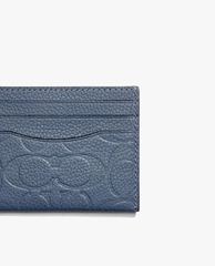 COACH - Ví đựng name card nam Signature Leather