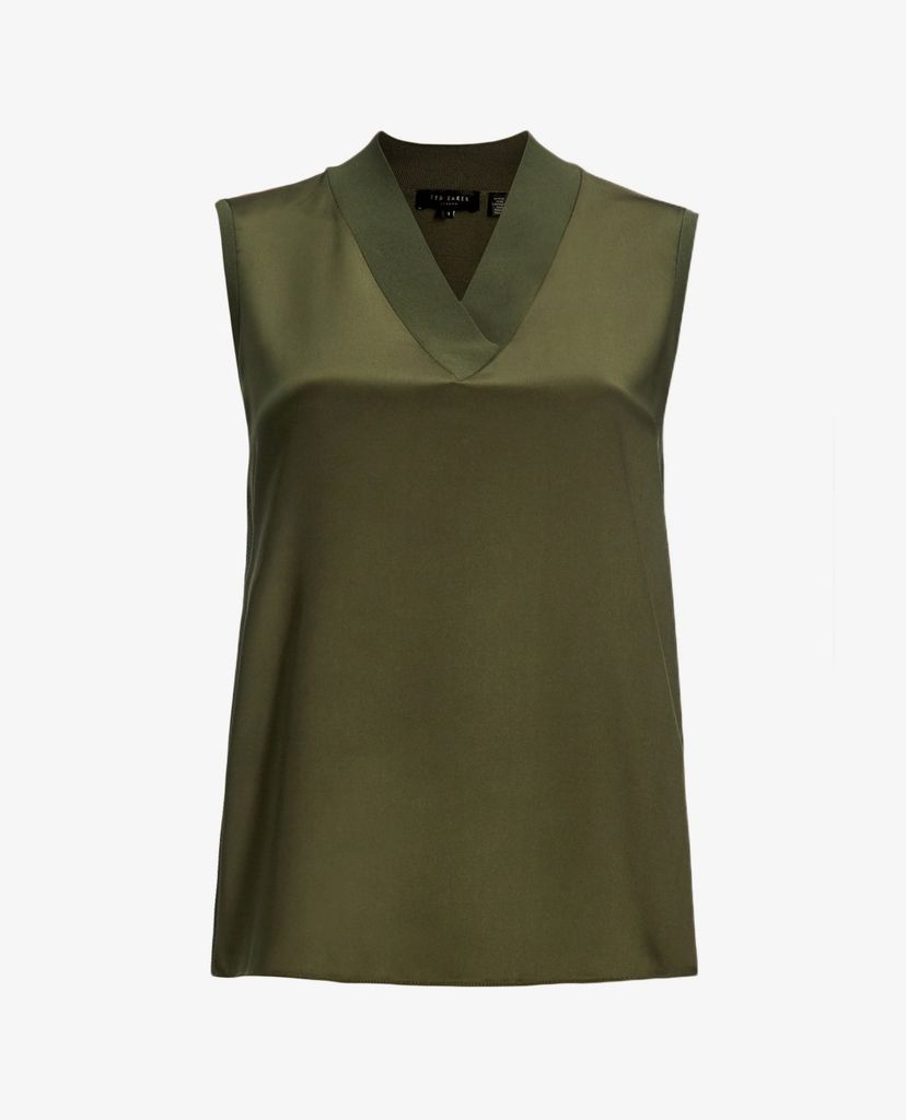 TED BAKER - Áo kiểu nữ sát nách cổ V Lydiaay