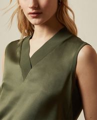TED BAKER - Áo kiểu nữ sát nách cổ V Lydiaay