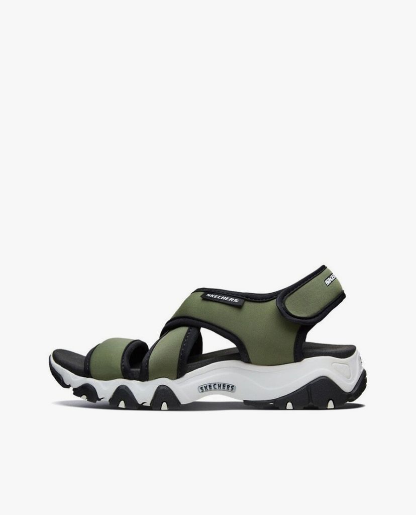 SKECHERS - Giày sandal nữ quai ngang chéo D Lites 2.0