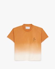 THE KOOPLES - Áo thun nữ cổ tròn Gradient Effect Embroidery