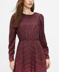 TED BAKER - Đầm midi tay dài thanh lịch Banarni