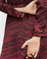 TED BAKER - Đầm midi tay dài thanh lịch Banarni