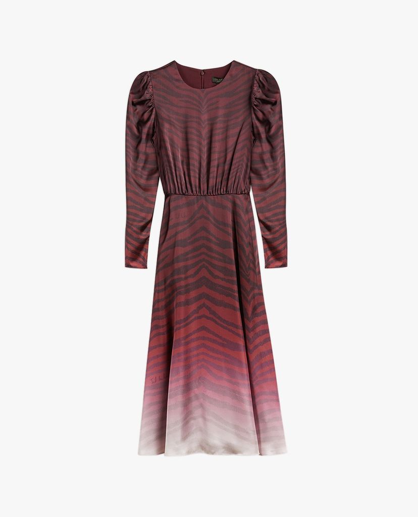 TED BAKER - Đầm midi tay dài thanh lịch Banarni