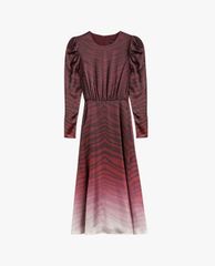 TED BAKER - Đầm midi tay dài thanh lịch Banarni