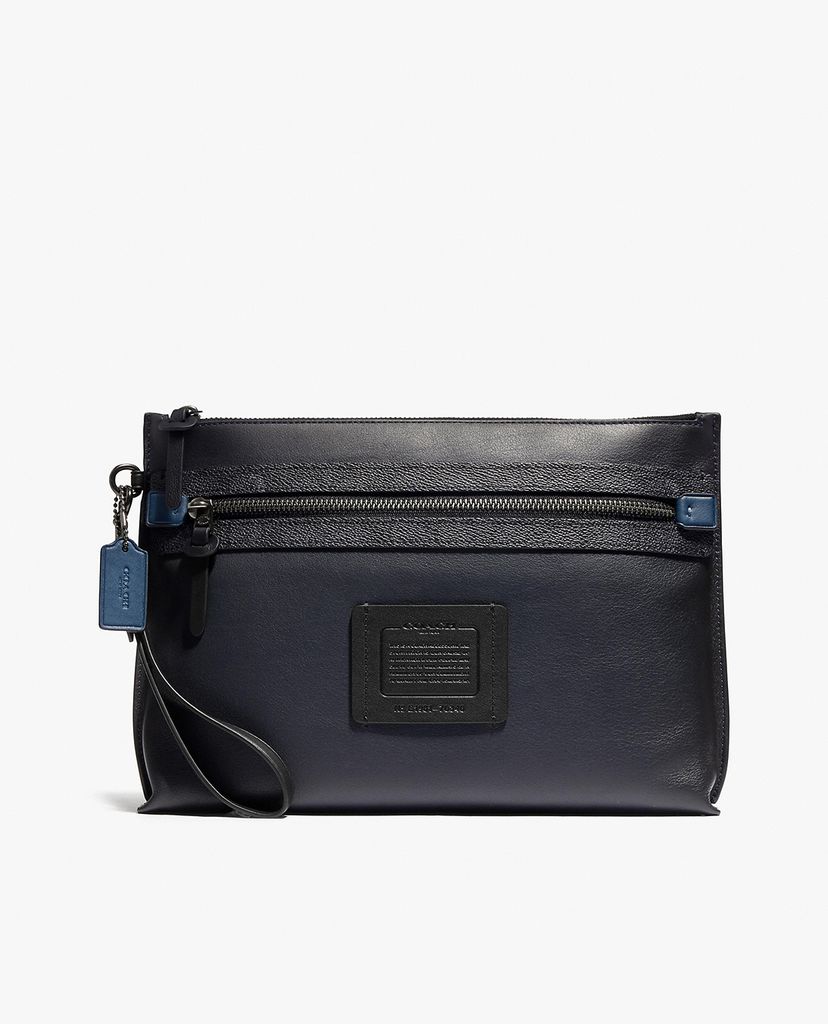 COACH - Ví nam cầm tay chữ nhật Academy Pouch