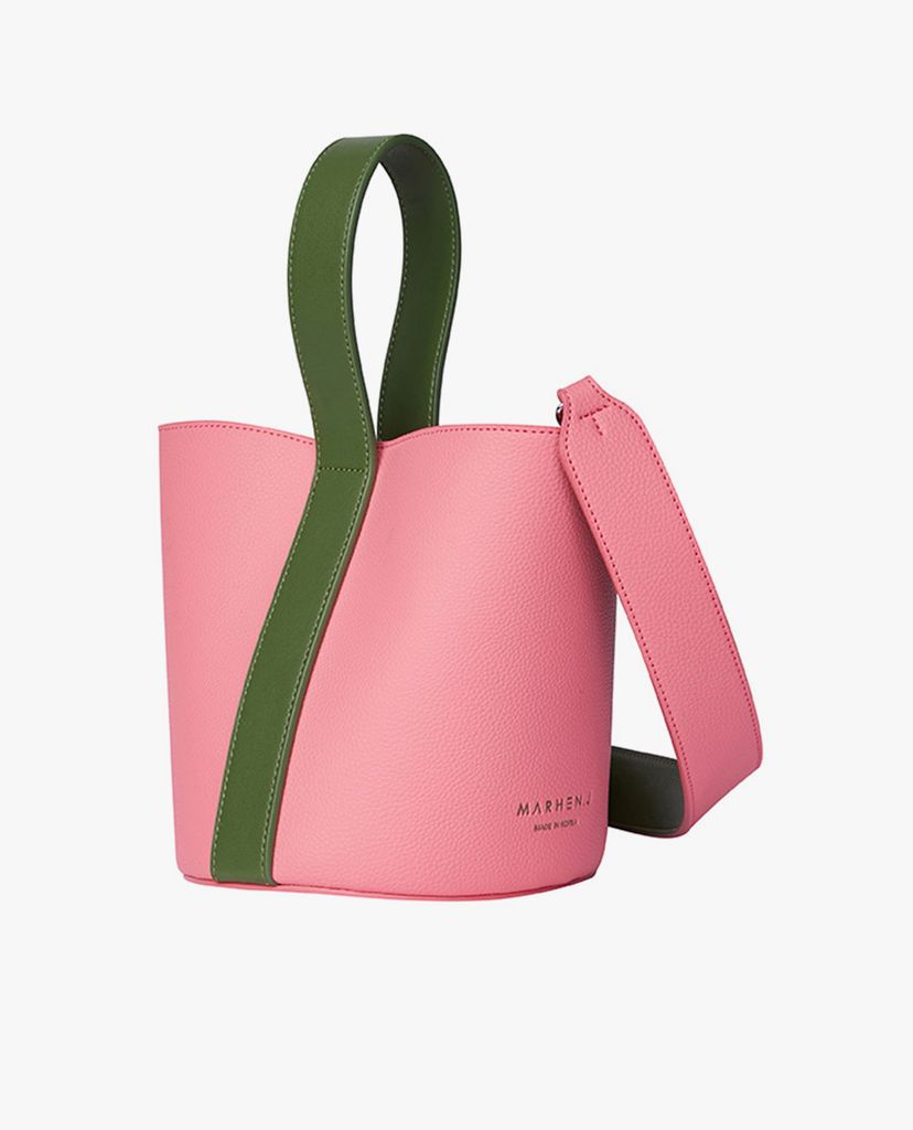 Marhen.J - Túi xách tay nữ hình thang Amber Macaron