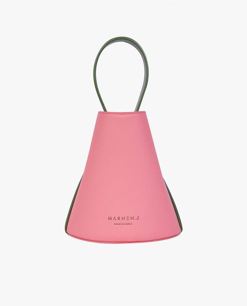 Marhen.J - Túi xách tay nữ hình thang Amber Macaron