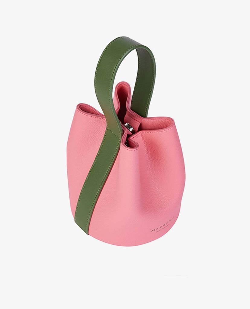 Marhen.J - Túi xách tay nữ hình thang Amber Macaron