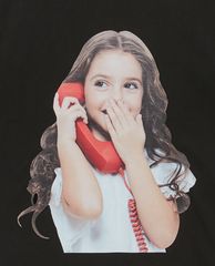 ADLV - Áo thun ngắn tay cổ tròn Baby Face