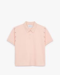 THE KOOPLES - Áo polo nữ phom ngắn Piercing