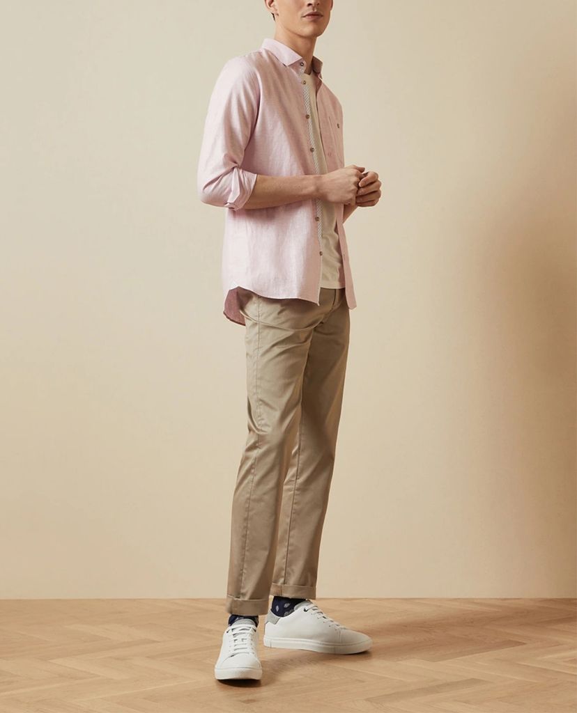 TED BAKER - Áo sơ mi nam tay dài Tiptoe