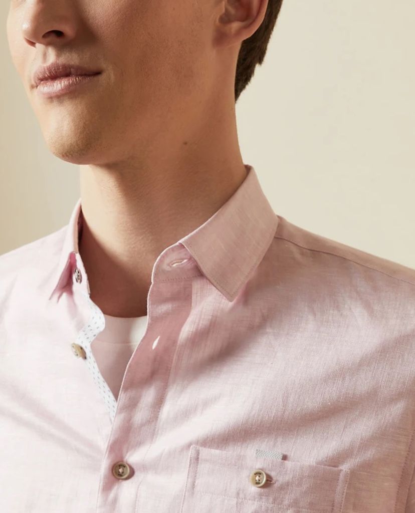 TED BAKER - Áo sơ mi nam tay dài Tiptoe
