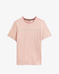 TED BAKER - Áo thun nam cổ tròn tay ngắn sọc ngang Ushers