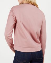 TED BAKER - Áo sweatshirt nữ tay dài phối bèo Ozai