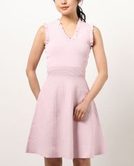 TED BAKER - Đầm mini sát nách cổ V Riaan