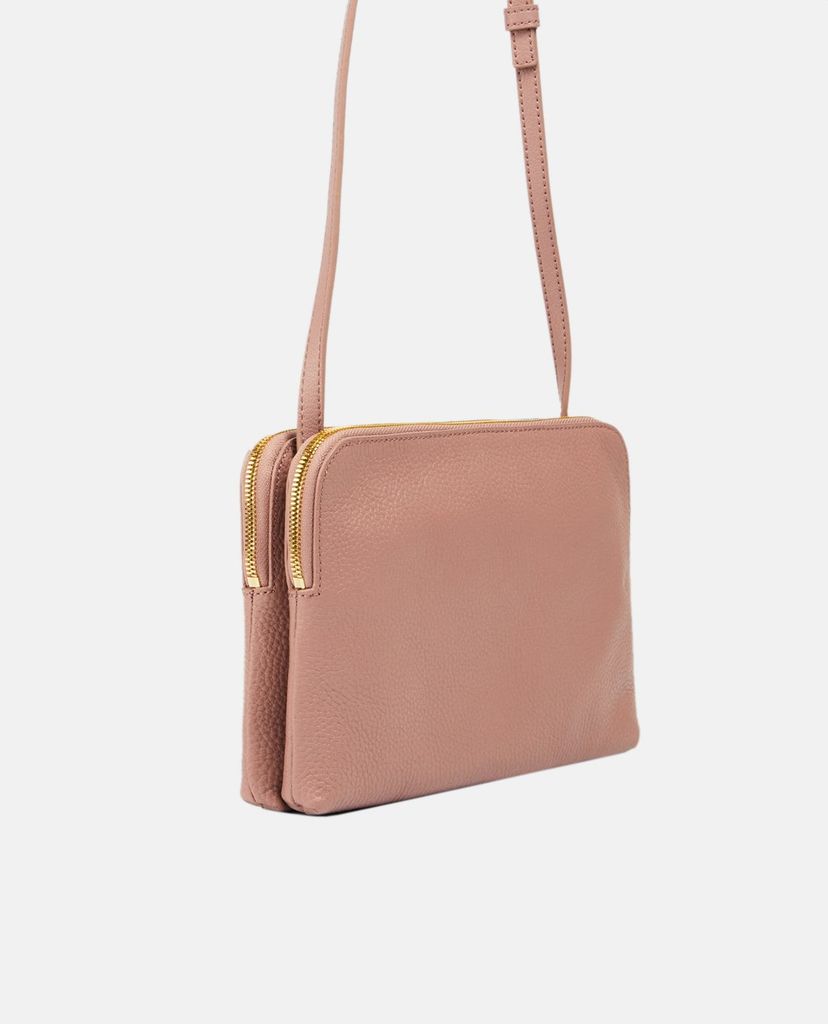 TED BAKER - Túi đeo chéo nữ chữ nhật Ciarraa Soft Leather Double Pouch