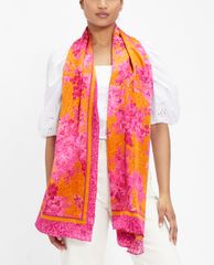 TED BAKER - Khăn choàng nữ họa tiết hoa Tinsal