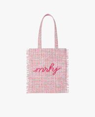 Marhen.J - Túi đeo vai nữ vải bố chữ nhật Roze