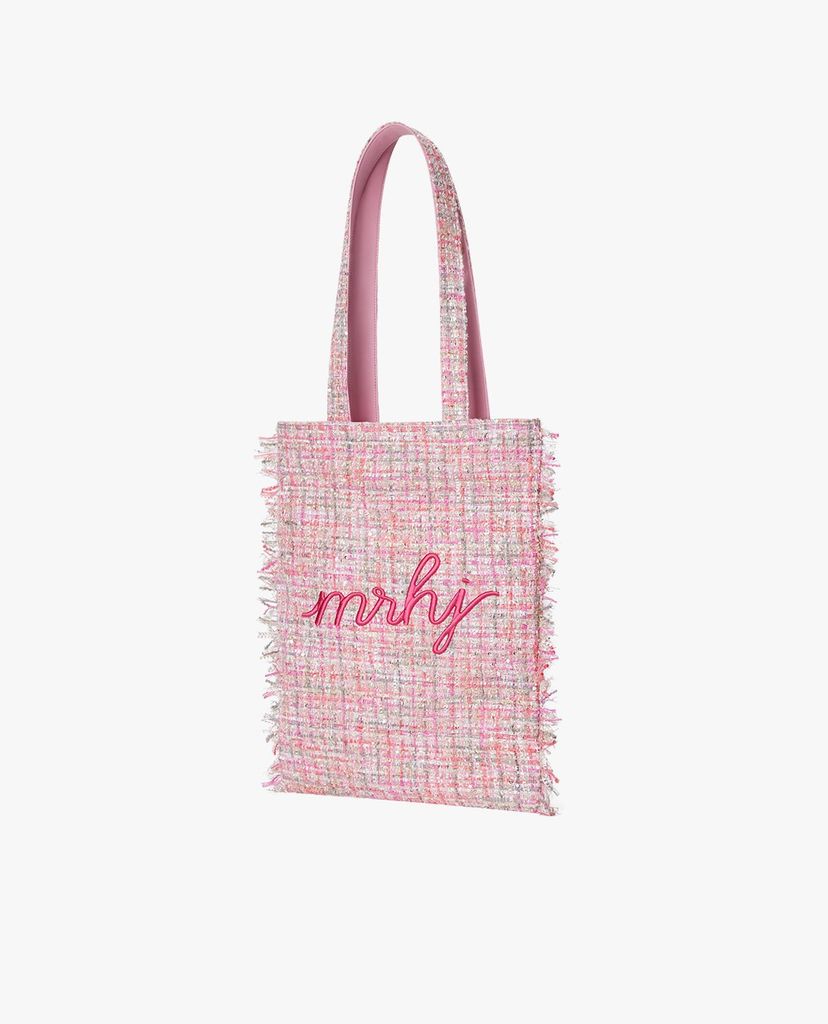 Marhen.J - Túi đeo vai nữ vải bố chữ nhật Roze