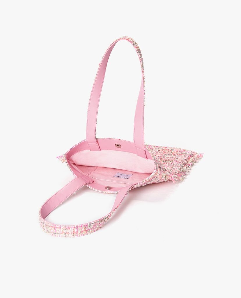 Marhen.J - Túi đeo vai nữ vải bố chữ nhật Roze