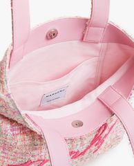 Marhen.J - Túi đeo vai nữ vải bố chữ nhật Roze