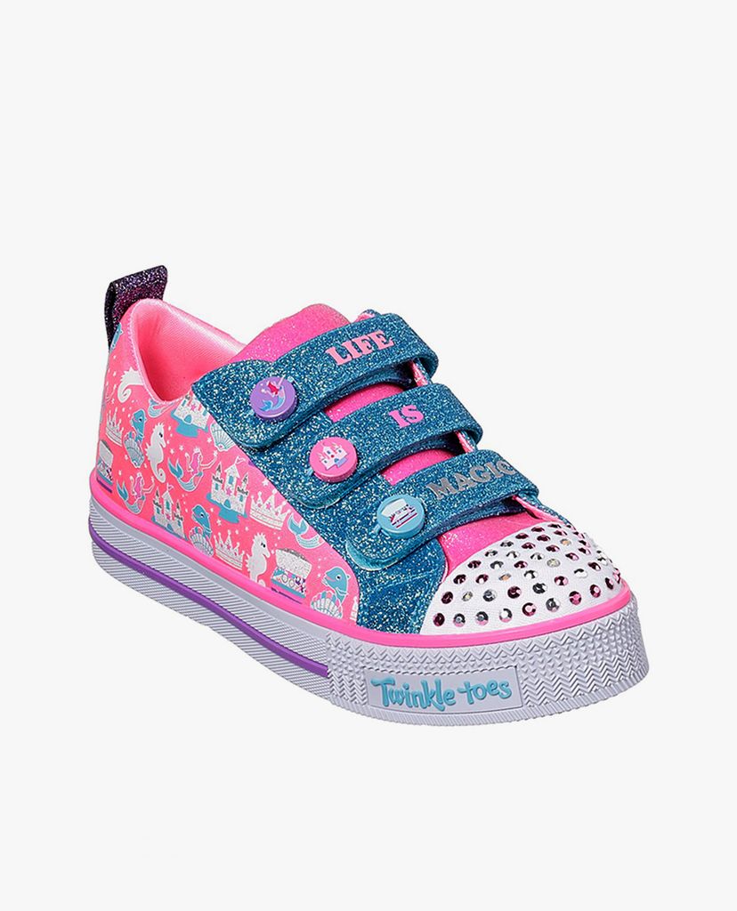 SKECHERS - Giày sneaker trẻ em Twinkle Lite Miss Magical