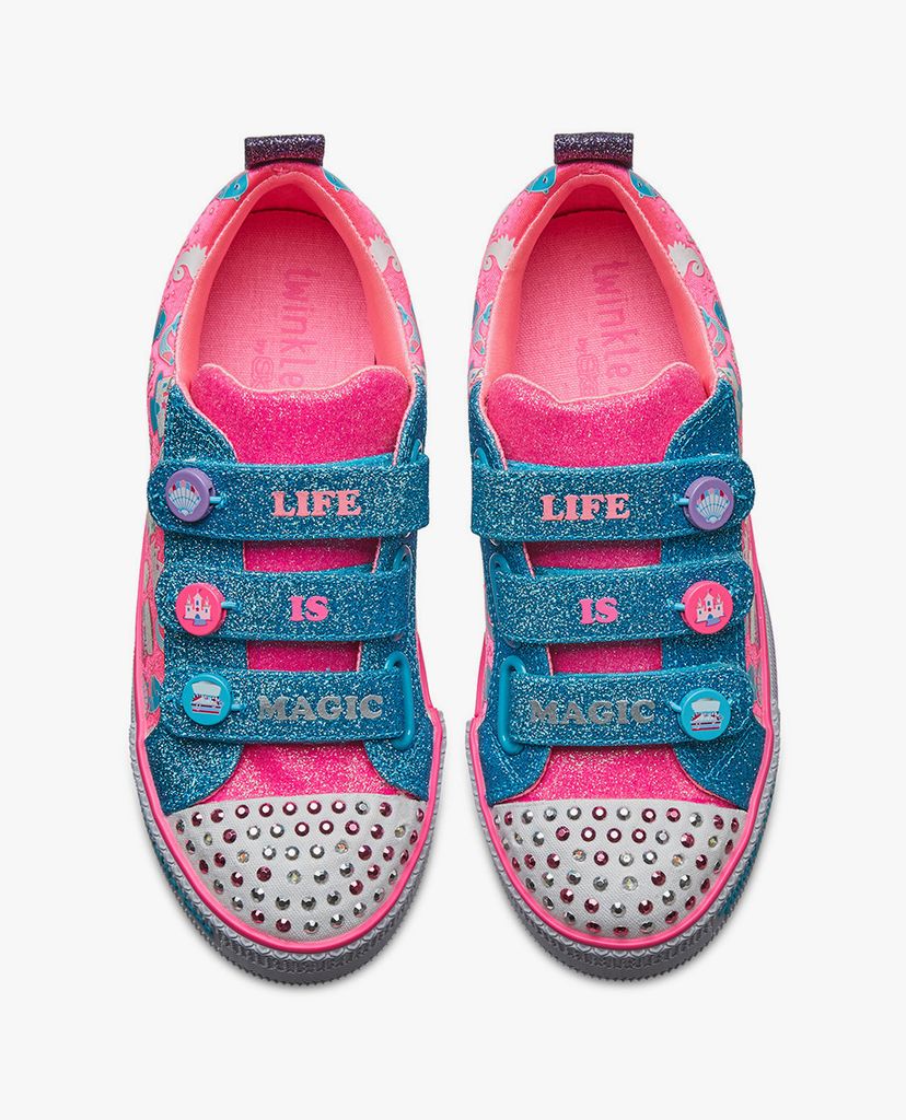 SKECHERS - Giày sneaker trẻ em Twinkle Lite Miss Magical