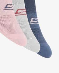 SKECHERS - Set 3 đôi vớ cổ thấp