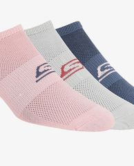 SKECHERS - Set 3 đôi vớ cổ thấp