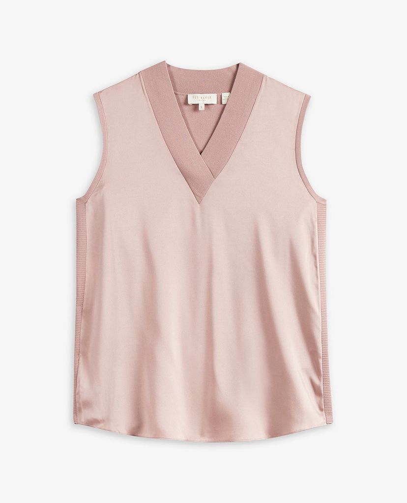 TED BAKER - Áo kiểu nữ sát nách cổ V Lydiaay