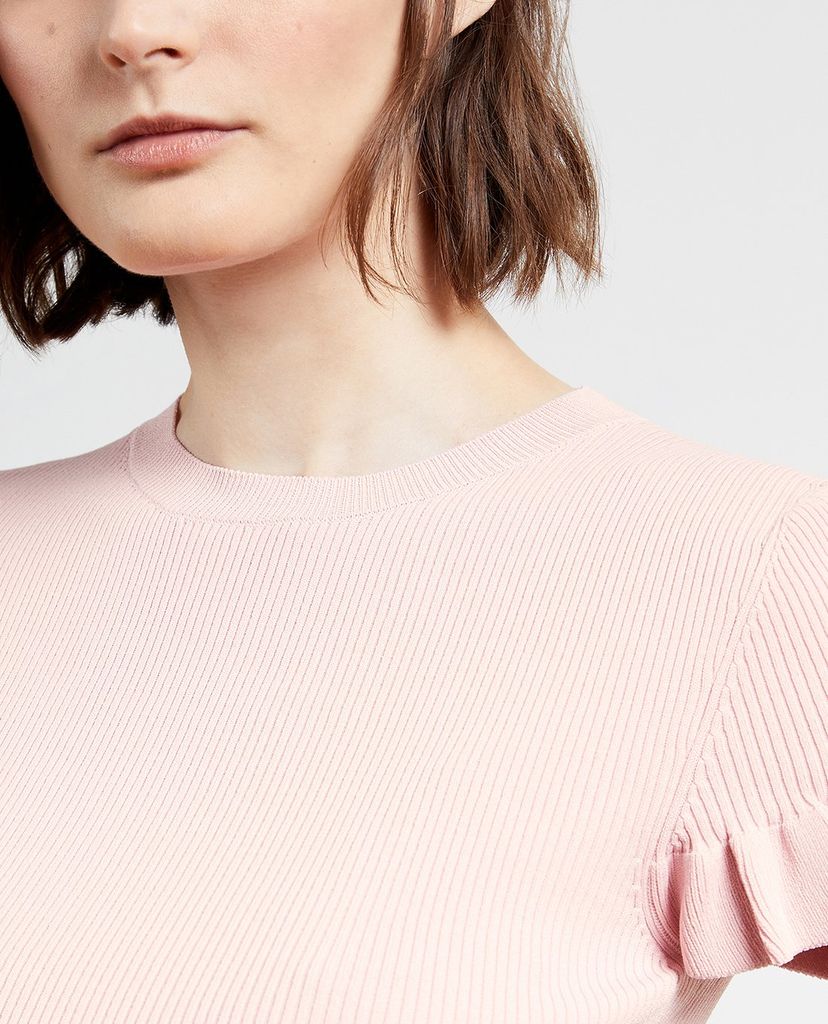 TED BAKER - Áo thun nữ ngắn tay phom ôm Tashhaa