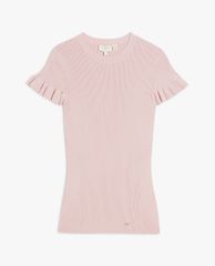TED BAKER - Áo thun nữ ngắn tay phom ôm Tashhaa