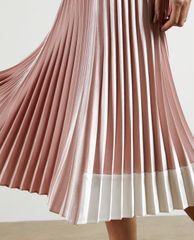 TED BAKER - Chân váy midi xếp li Glaycie