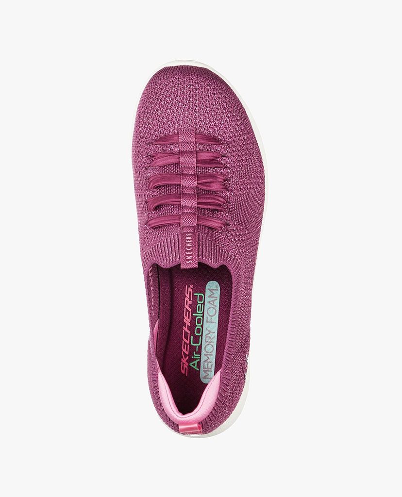 SKECHERS - Giày slip on nữ phối dây hiện đại