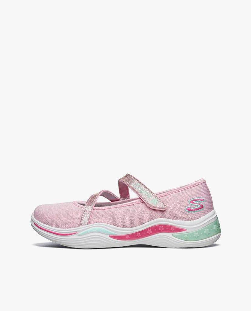 SKECHERS - Giày slip on trẻ em S Lights Power Petals Light Dancer