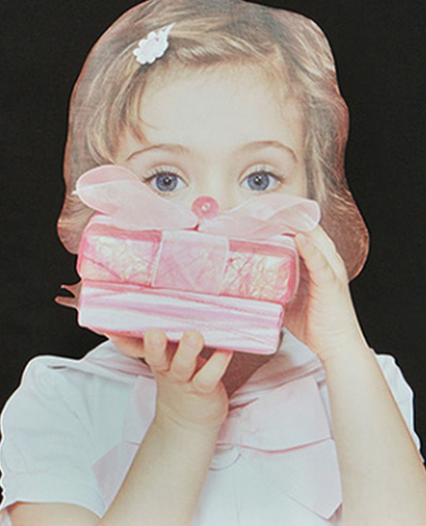 ADLV - Áo thun ngắn tay cổ tròn Baby Face