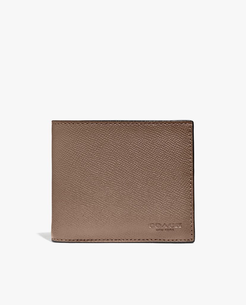 COACH - Ví da nam dạng gập 3 In 1