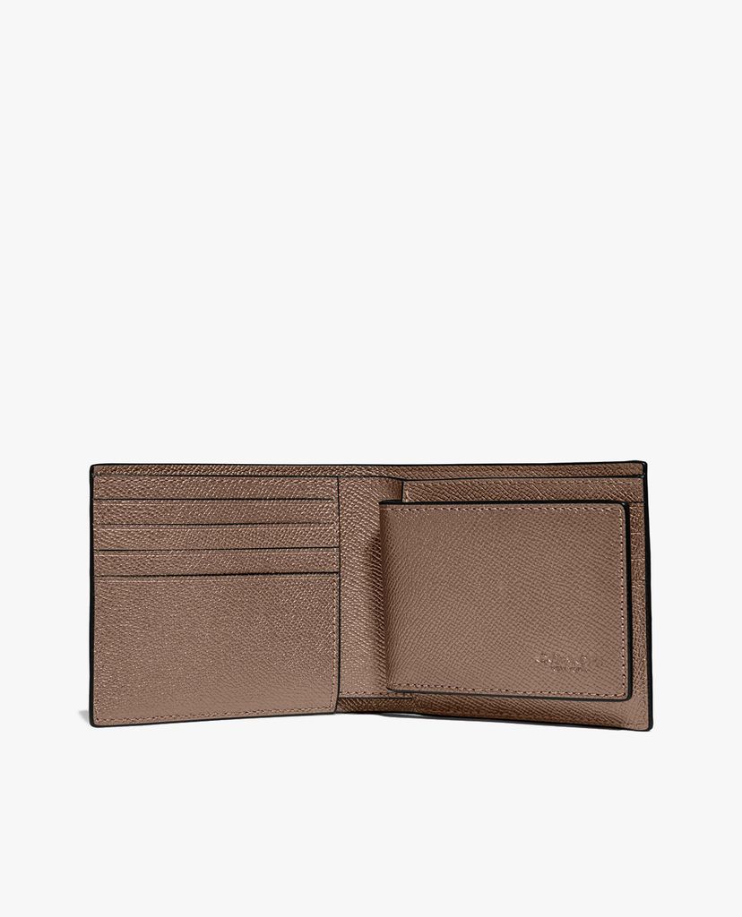COACH - Ví da nam dạng gập 3 In 1