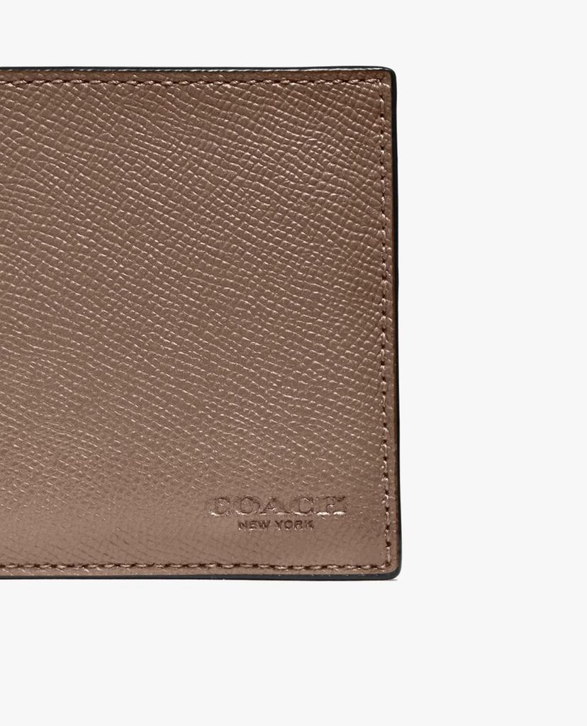 COACH - Ví da nam dạng gập 3 In 1