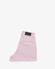 THE KOOPLES - Quần shorts nữ denim W/Press Stud Pockets