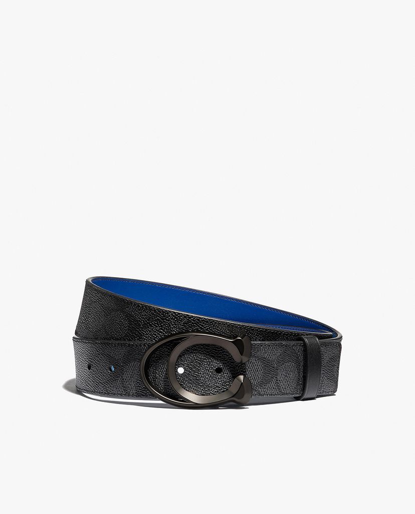 COACH - Thắt lưng nam bản vừa thời trang Signature Buckle