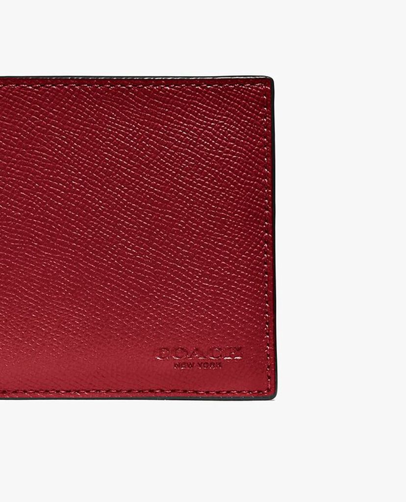 COACH - Ví da nam dạng gập 3 In 1