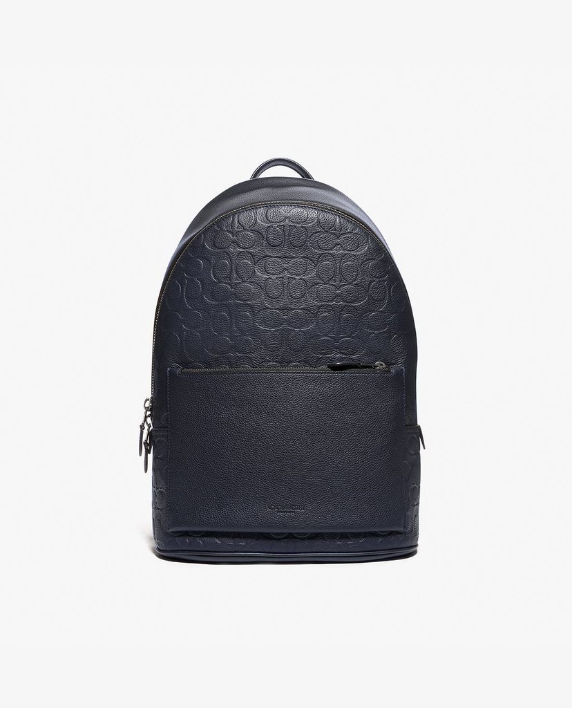 COACH - Balo nam chữ nhật Metropolitan Signature Leather
